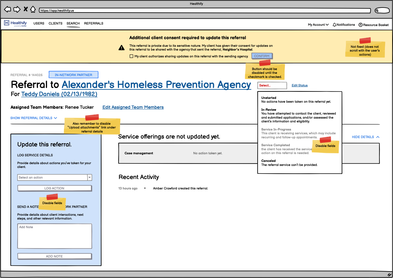 User Consent Flow preview
